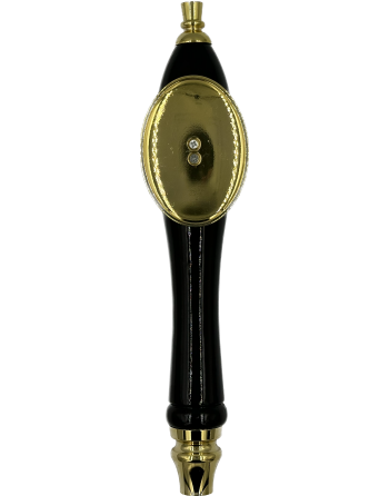 Krano rankėlė "Black Pub" gold oval